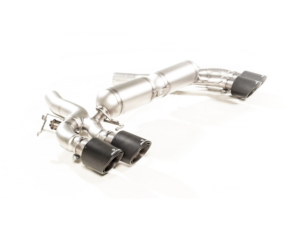 Wydech REMUS BMW M5 / M5 Competition F90 (GPF) tłumik końcowy (EC) - 089618 0500LR+0446 70SGR REMUS BMW M5 / M5 Competition F90 (GPF) Rear silencer (EC) Exhaust